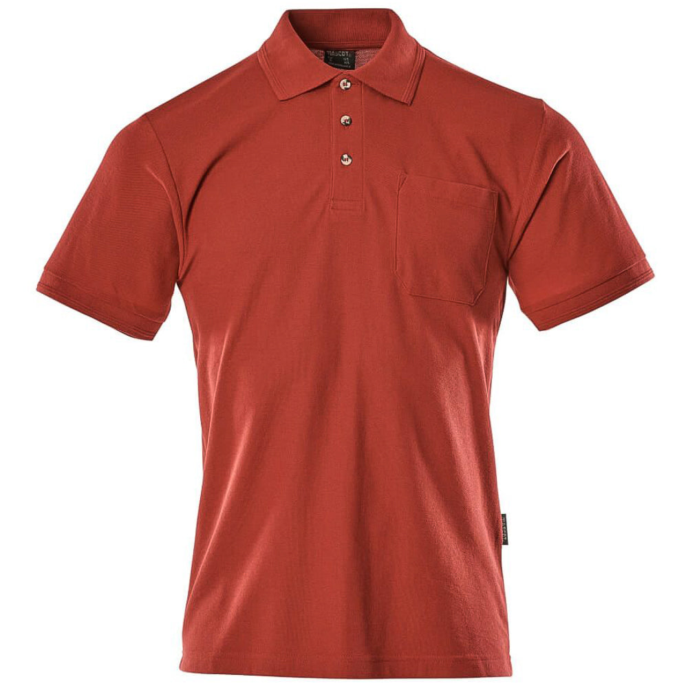 MASCOT Borneo Polo – Maglietta da Lavoro Resistente con Tasca sul Petto
