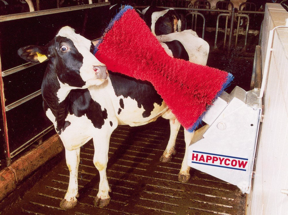 Spazzola per Bovini HAPPYCOW Uno con Setole in PP