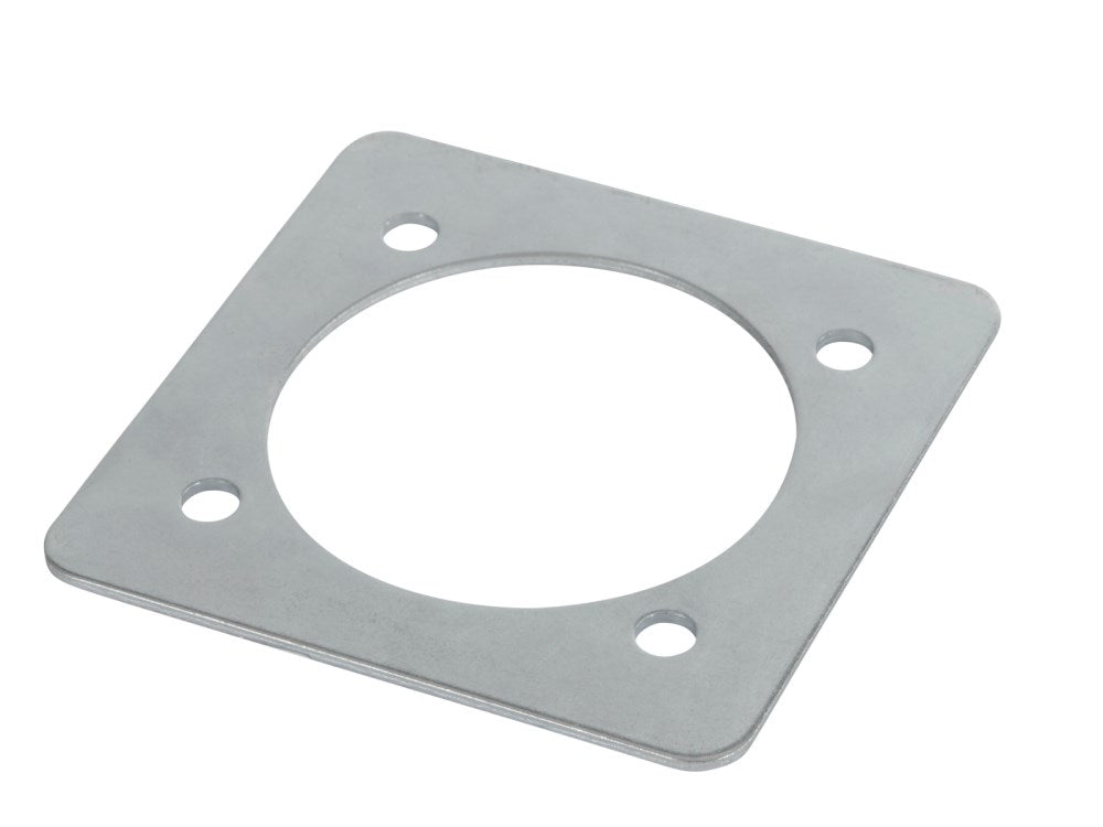 Anello di fissaggio con base concava in acciaio zincato