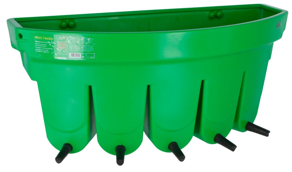 Mangiatoia a 5 Scomparti per Vitelli – 30l