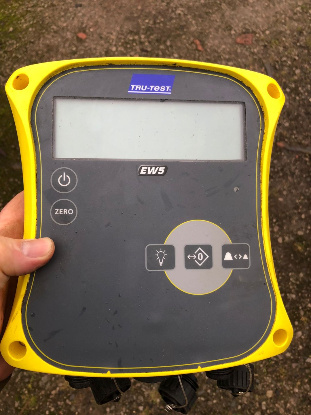 Tru-Test. Problema sulla pesatrice EW5