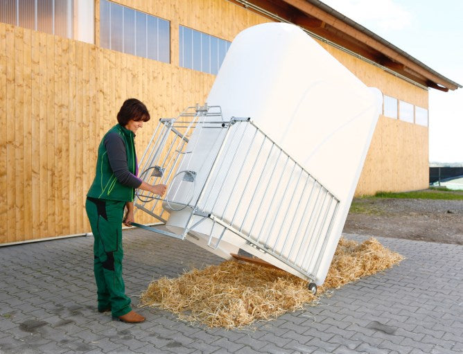 CalfHouse Vetroresina Premium Plus con recinto resistente