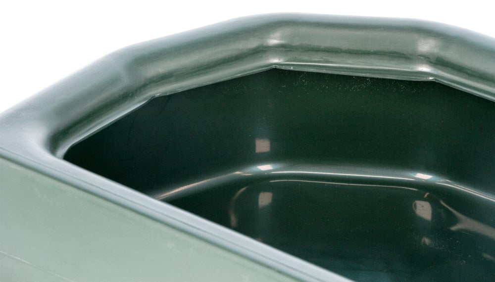 Mangiatoia in plastica semicircolare senza angoli e bordi