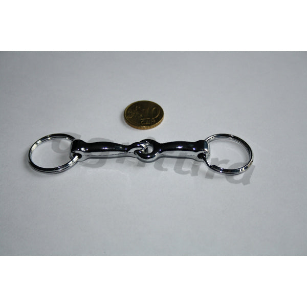 Schlüsselanhänger- Mini-Snaffle Bit - #30676