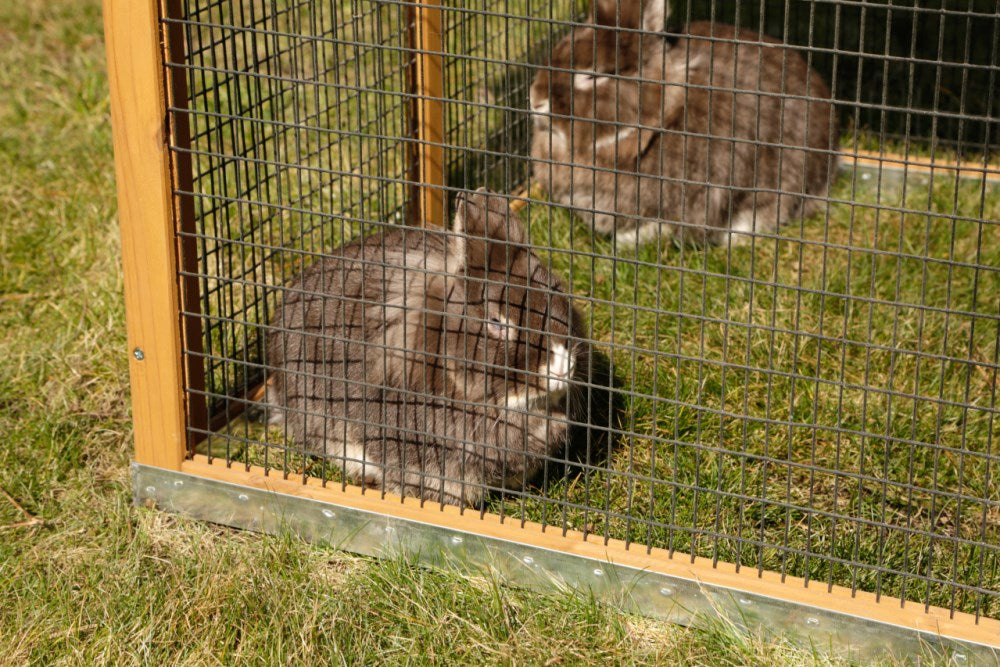 Recinto mobile all'aperto Appartement Pro per conigli