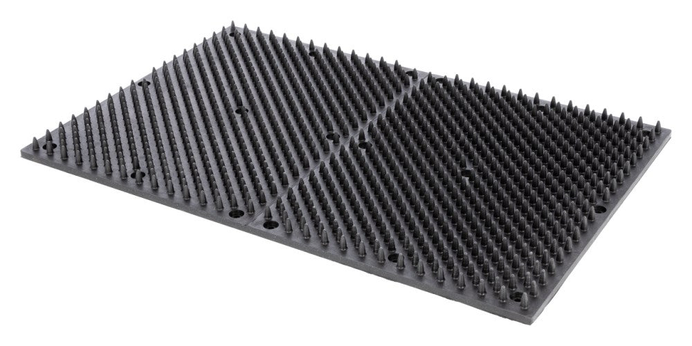 Tappetino tiragraffi in gomma naturale per cavalli e bovini