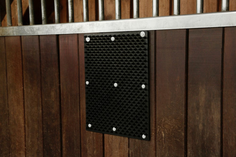 Tappetino tiragraffi in gomma naturale per cavalli e bovini