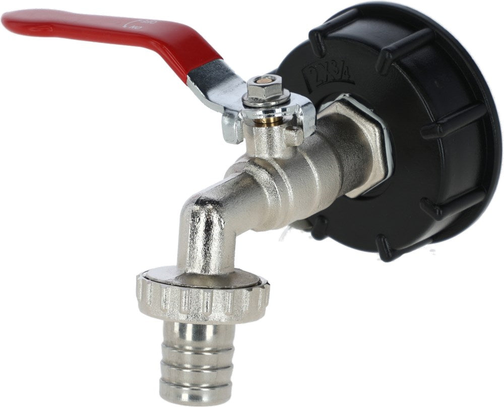 Rubinetto di collegamento per contenitore IBC