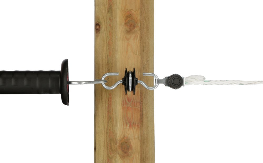 Isolatore maniglia cancello con ganci girevoli set da 4