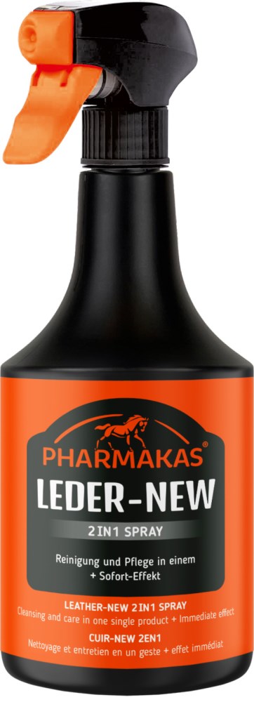 Pharmakas Leder-New Spray Cura e Pulizia 500 ml