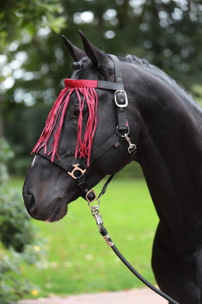 Frangia antimosche con chiusura a strappo – protezione occhi cavalli