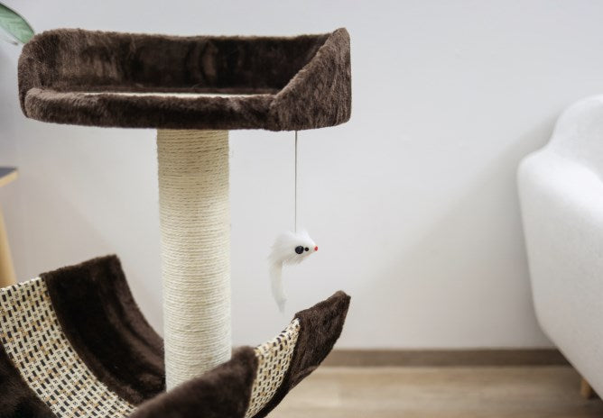 Albero Tiragraffi Safari con Lettino 30 cm