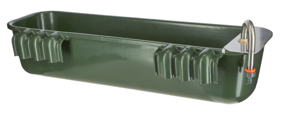 Mangiatoia in Plastica Lunga con Valvola a Galleggiante per Animali