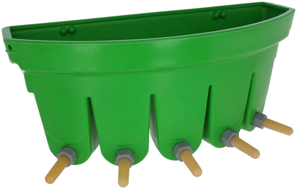 Mangiatoia a 5 Scomparti per Vitelli – 30l