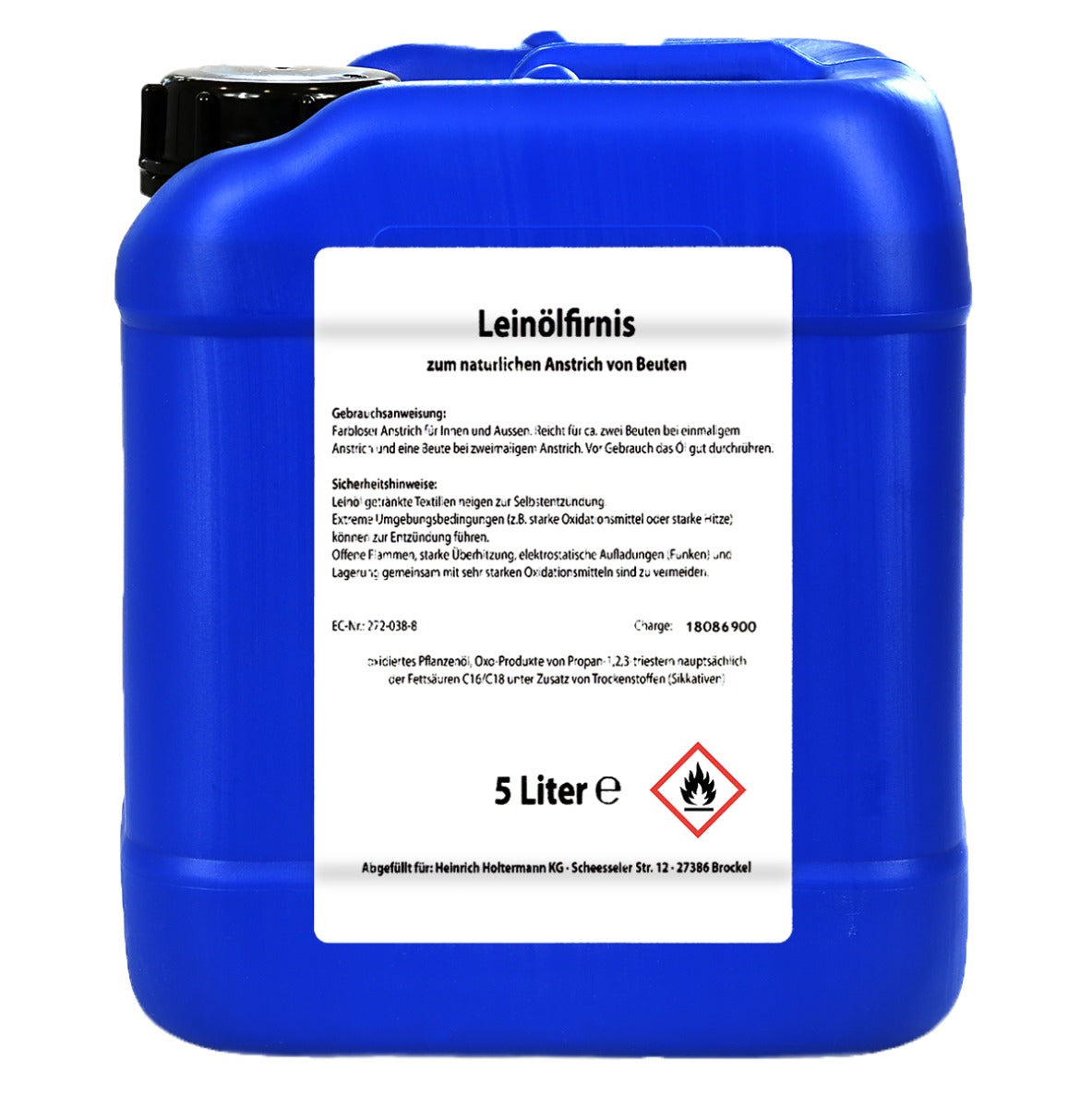 Olio di Lino per Api 5L – Protezione Naturale del Legno