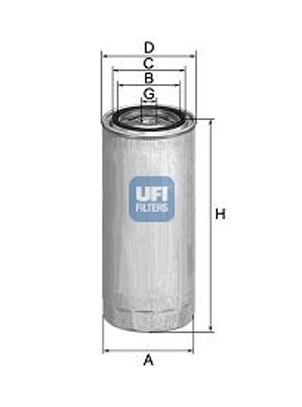 UFI Kraftstofffilter 24.308.00