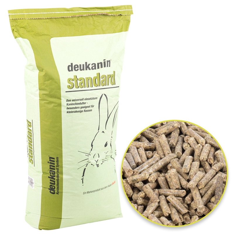 Mangime completo per conigli standard Deukanin Pellet 25Kg