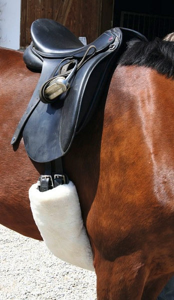 Protezione in agnellino per sottopancia