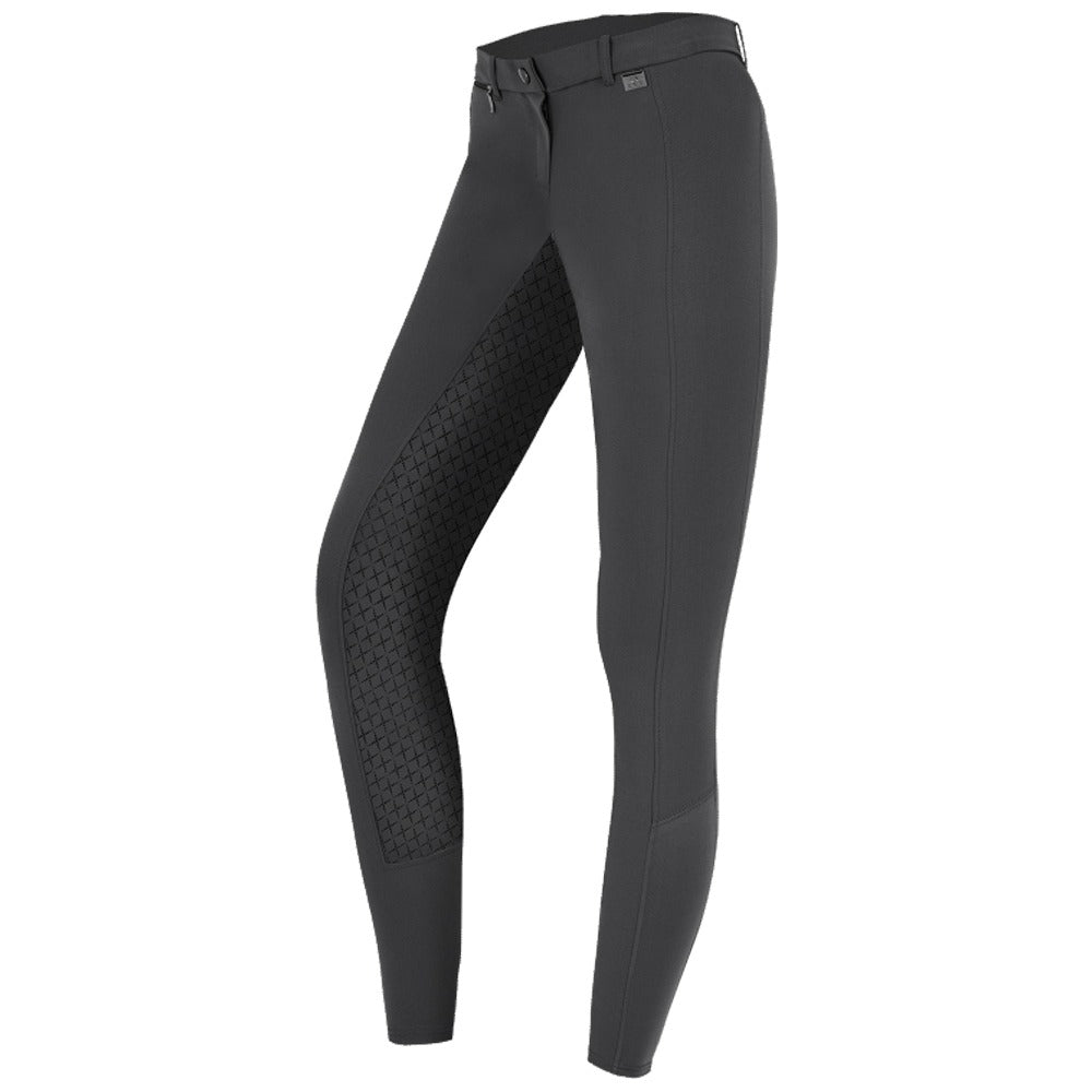 Pantaloni Equitazione Micro Sport Donna Silicone Grip Comfort