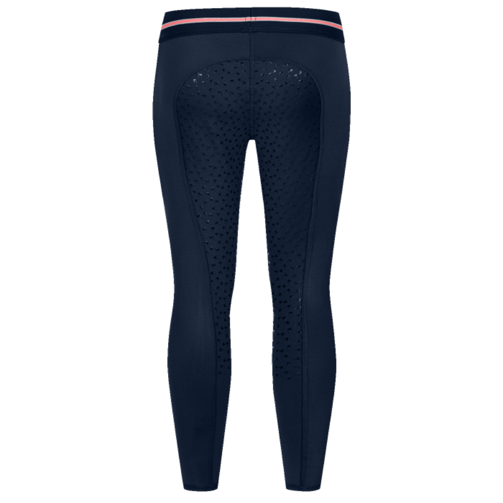 Leggings da Equitazione Termici Bambina Lucky Leni con Glitter e Silicone