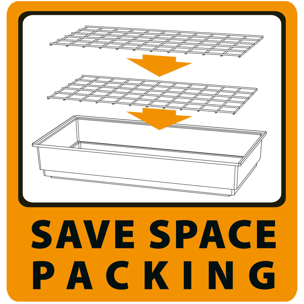 RABBIT 100 Gabbia per conigli e porcellini d'india