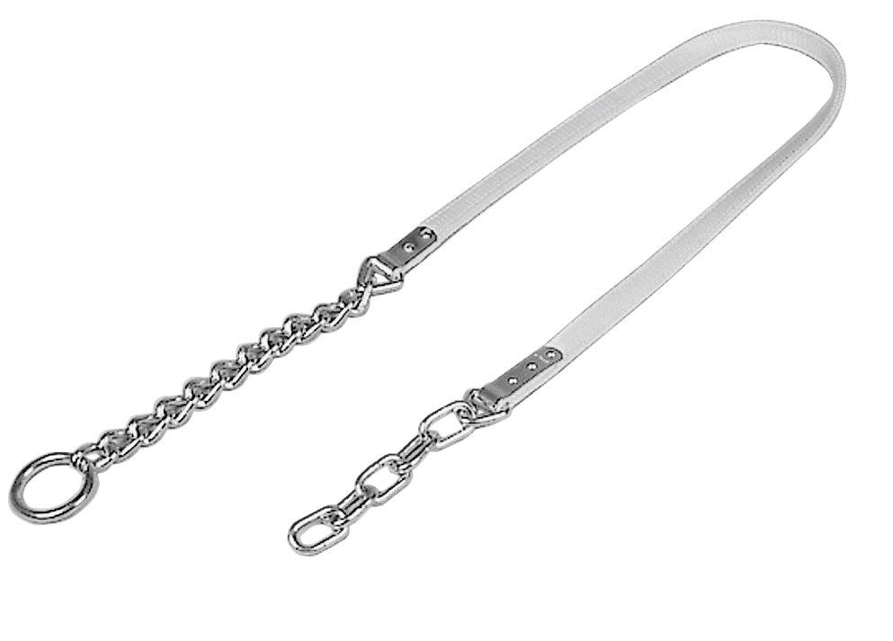 Legatura per bovini in nylon alfa con segmenti di catena - 185 cm