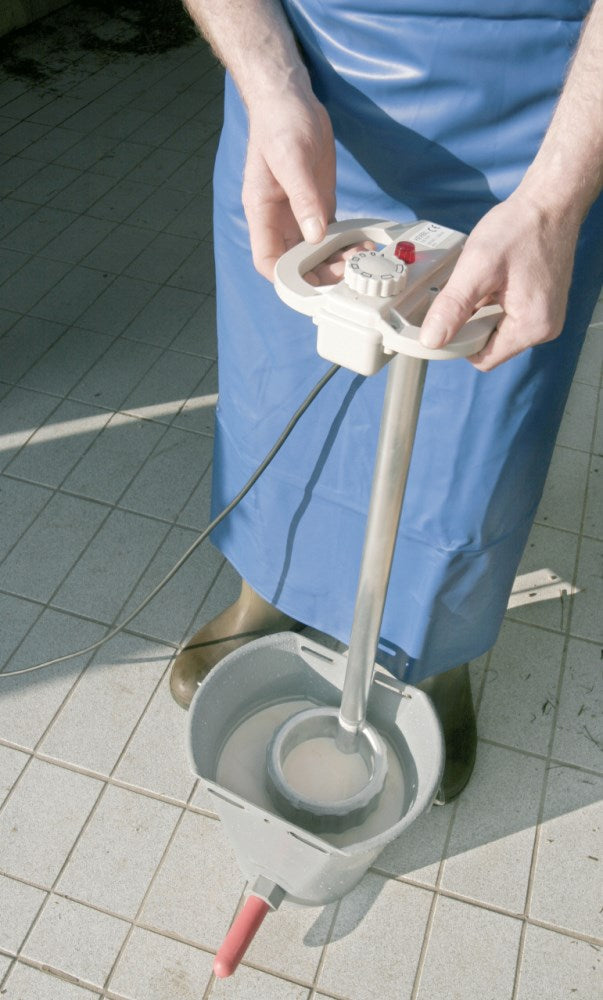 Scaldabiberon con manico a staffa