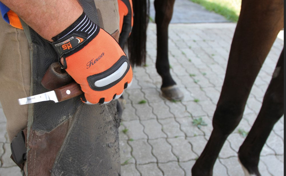 Coltello per zoccoli SuperProfi per la cura degli zoccoli dei cavalli