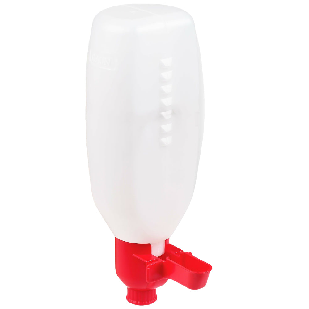 Mini Abbeveratoio per Piccioni e Pollame con Bottiglia - Dispenser d'Acqua Automatico