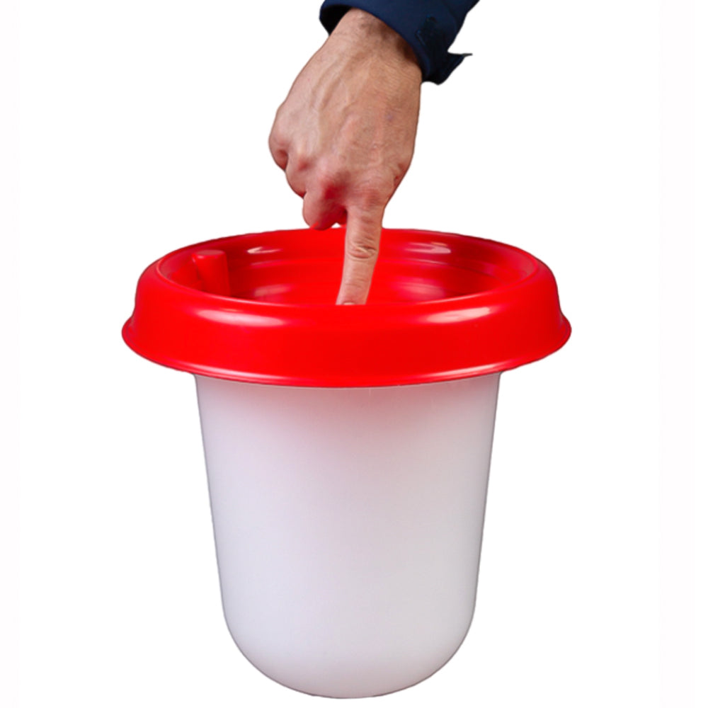 bevitore rosso per pollame