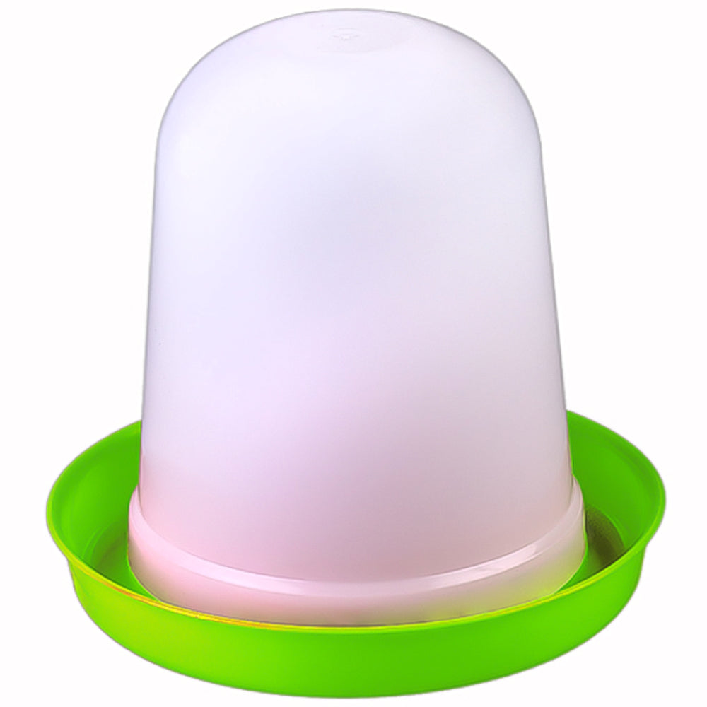 Bevutoio Super Eco per Galline (Verde Limone) – Dispenser Acqua Resistente e Protetto UV