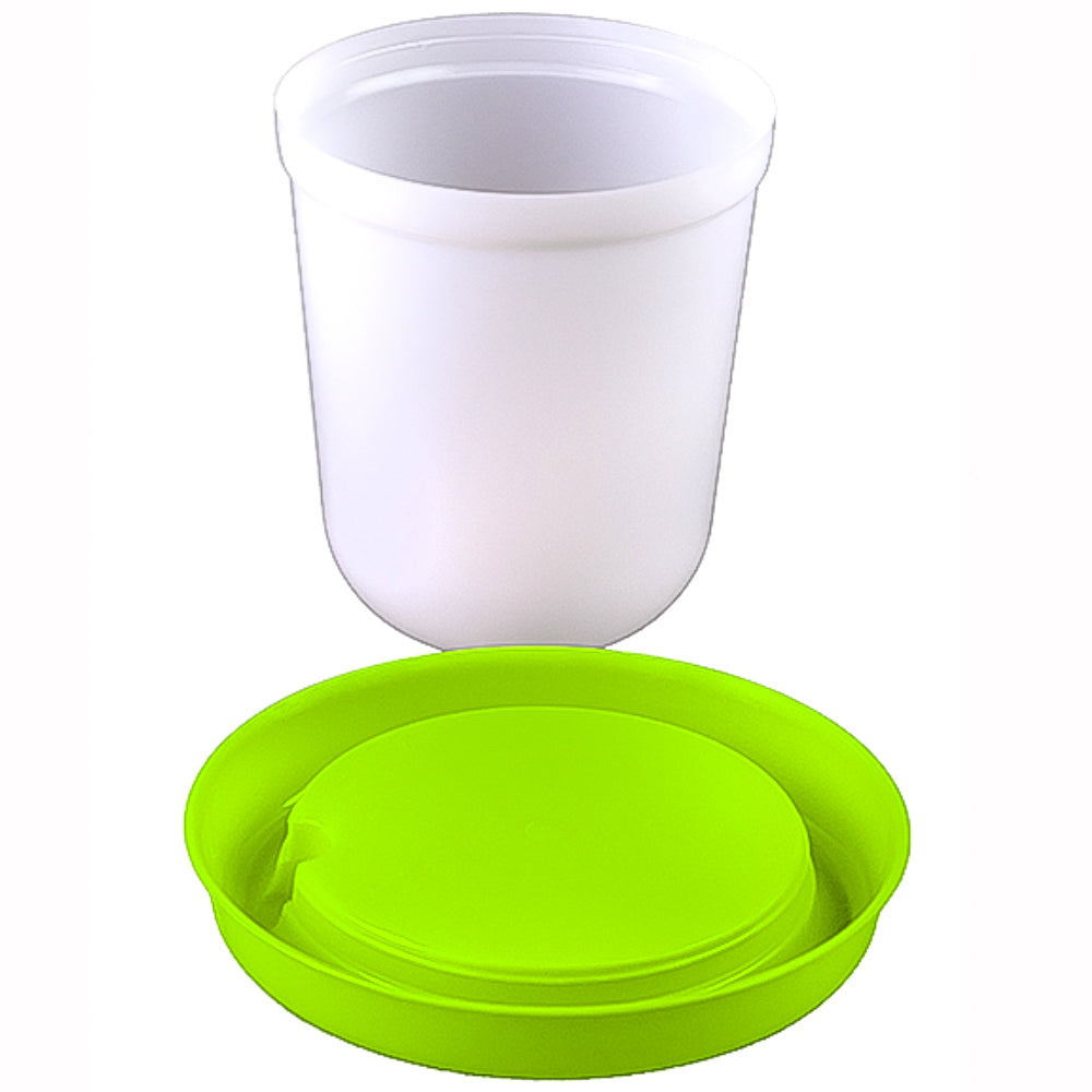 Bevutoio Super Eco per Galline (Verde Limone) – Dispenser Acqua Resistente e Protetto UV