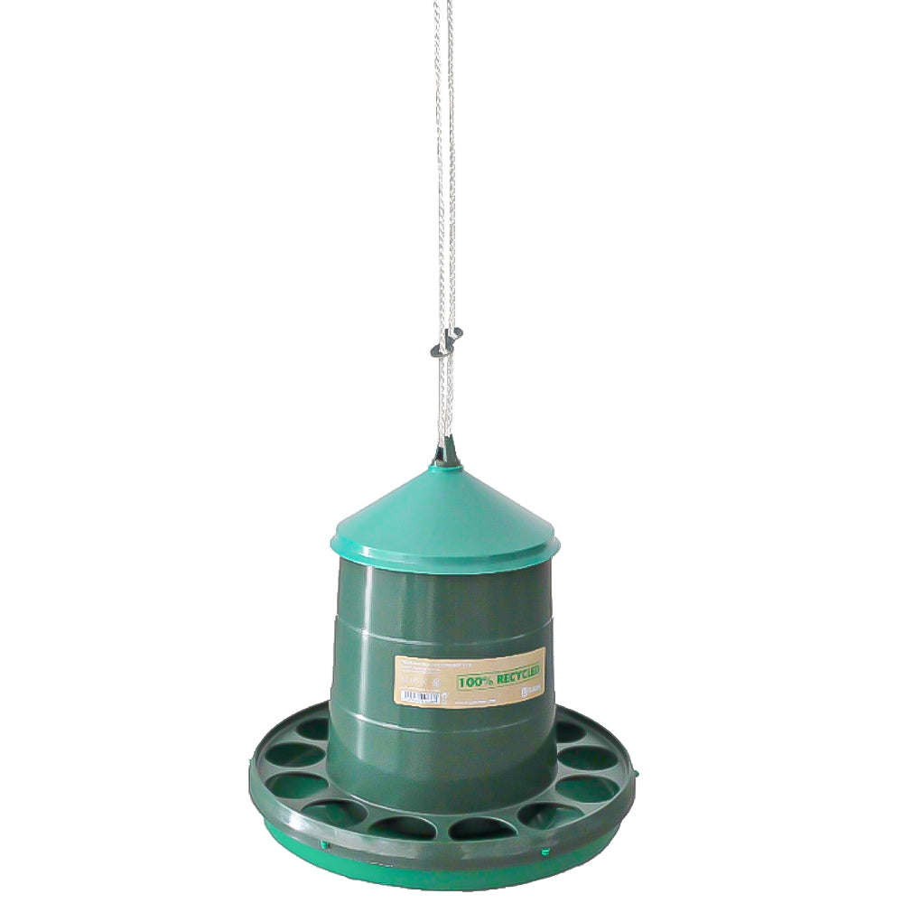 Distributore di Mangime per Polli 2KG - Ecologico con Design Anti-Spreco