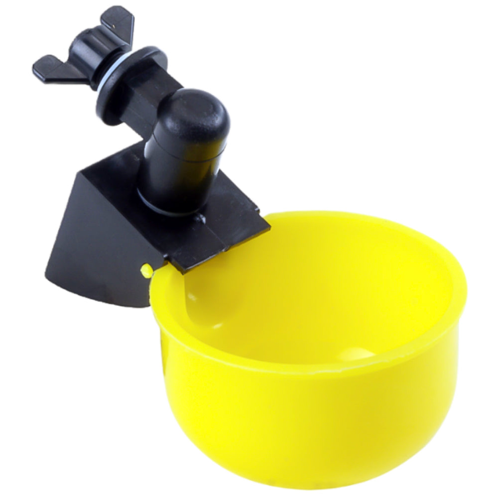 Abbeveratoio a Bilanciere per Connessione a Serbatoio/Tubo – Sistema Automatico per Uccelli e Pollame