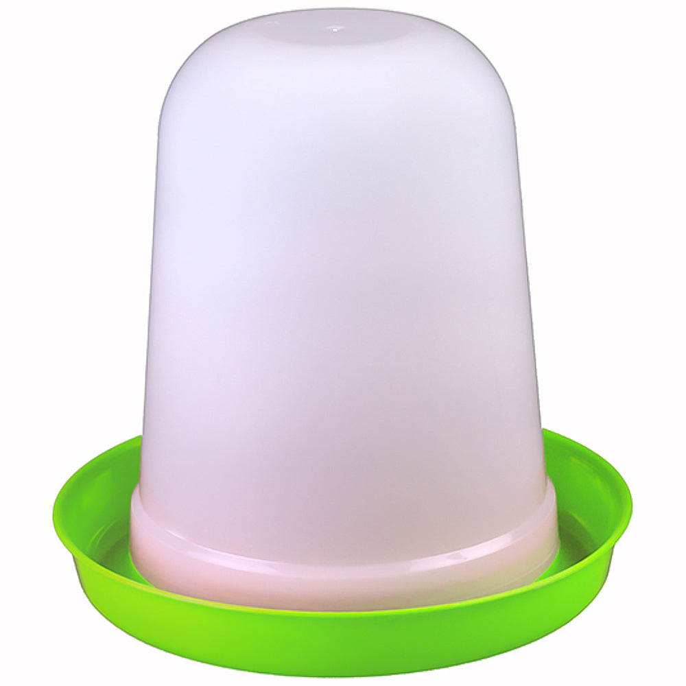 Bevutoio Super Eco per Galline (Verde Limone) – Dispenser Acqua Resistente e Protetto UV