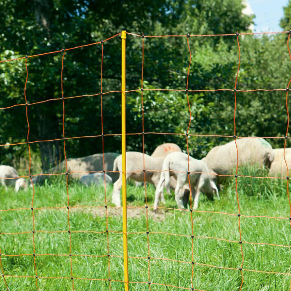Rete ovina elettrificabile arancione OviNet per uso universale