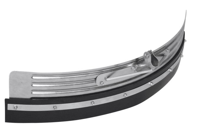 Raschietto Curvo per Letame e Liquame in Acciaio Zincato