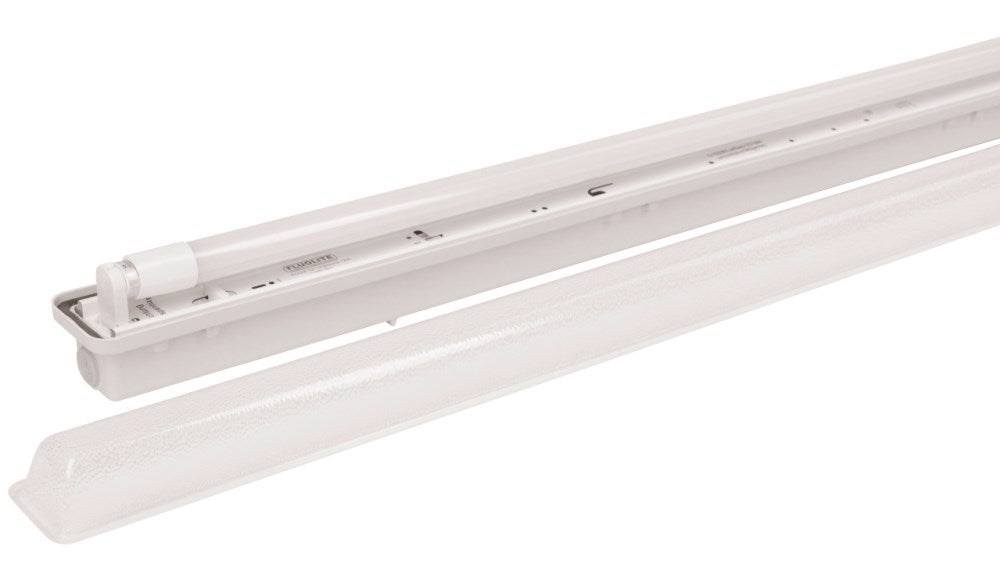 Plafoniera per tubi LED, per ambienti umidi