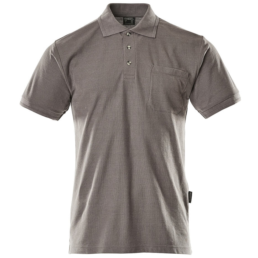 MASCOT Borneo Polo – Maglietta da Lavoro Resistente con Tasca sul Petto