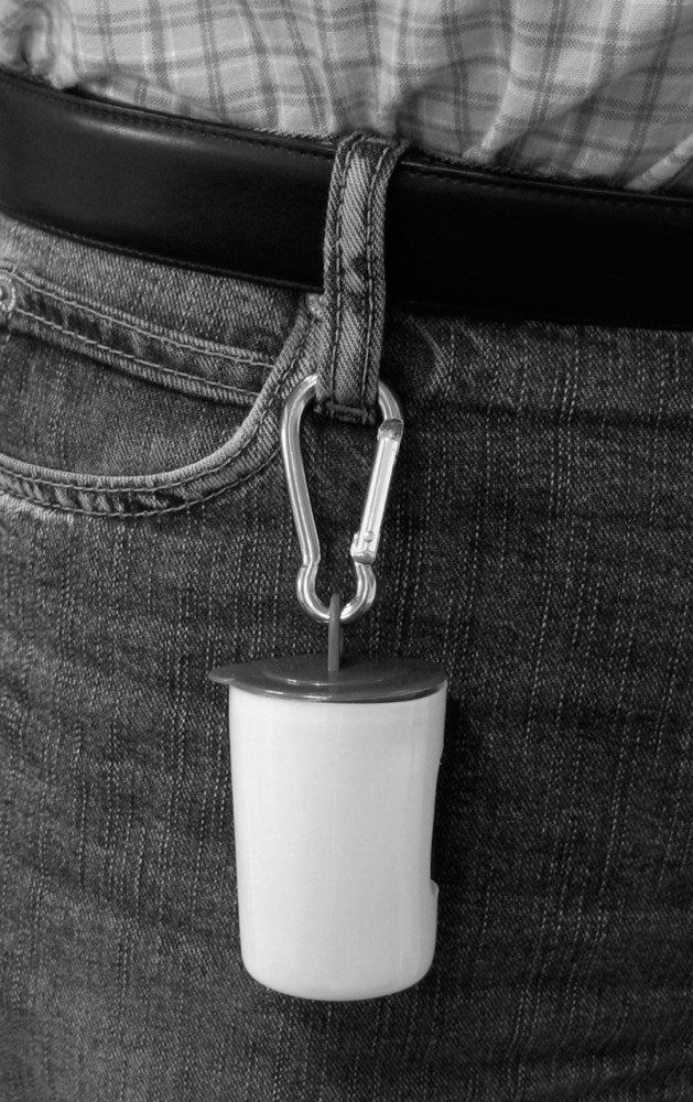 Dispenser di sacchetti per escrementi Maxi Clean Up per cani