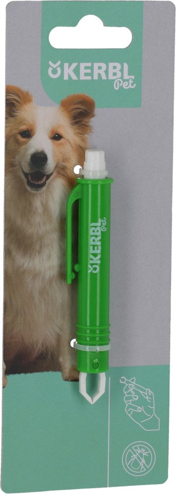 Pinzetta per zecche in plastica