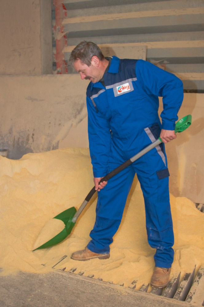 Pala in plastica per neve e cereali Senza manico