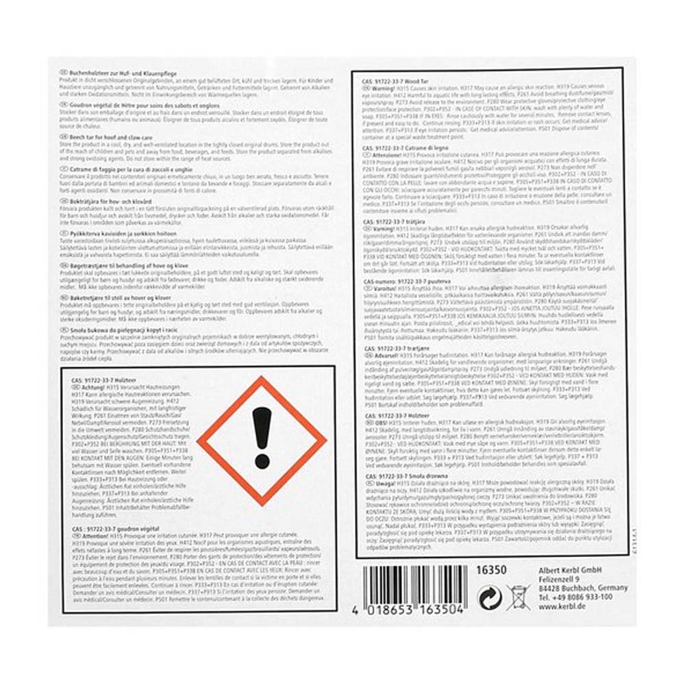 TarPaste Catrame vegetale di faggio per cura di zoccoli