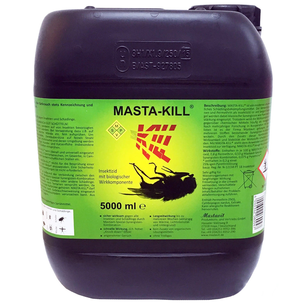 MASTA-KILL Insetticida Liquido per Insetti e Parassiti