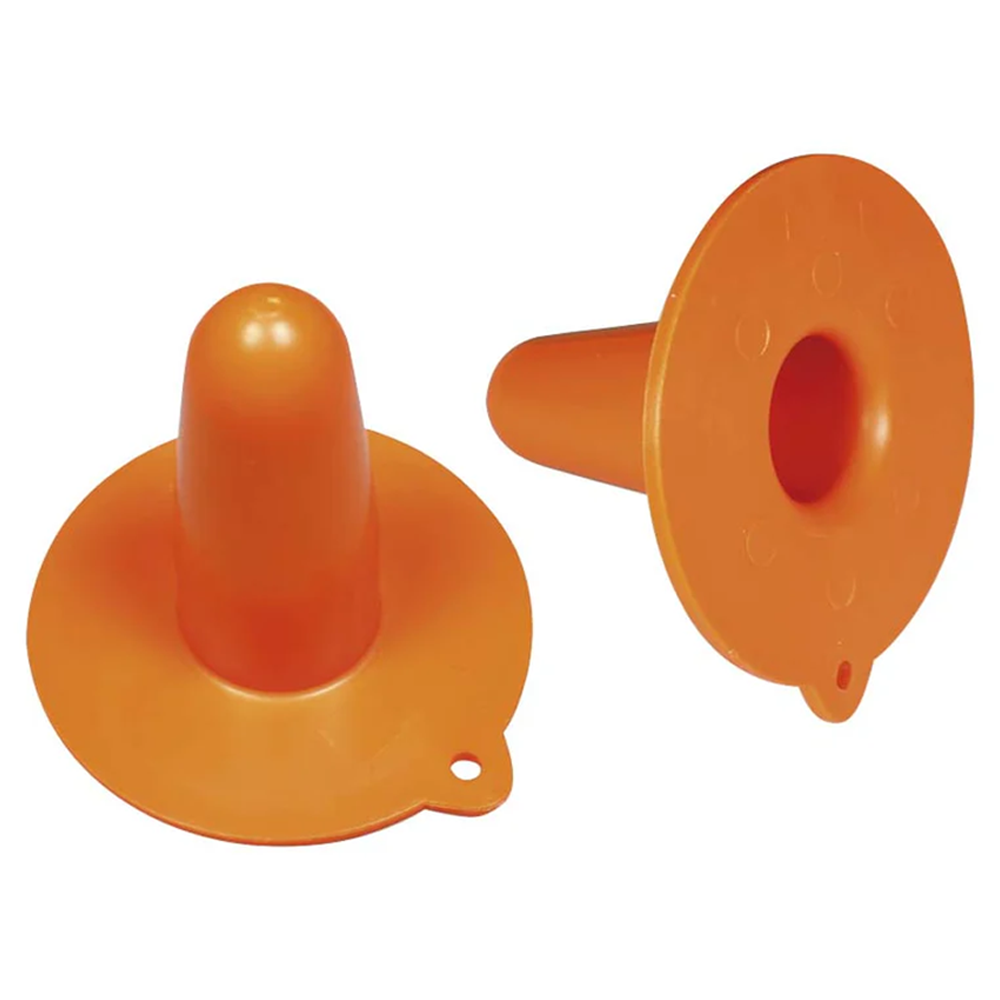 Tettarella cieca per mungitura in plastica