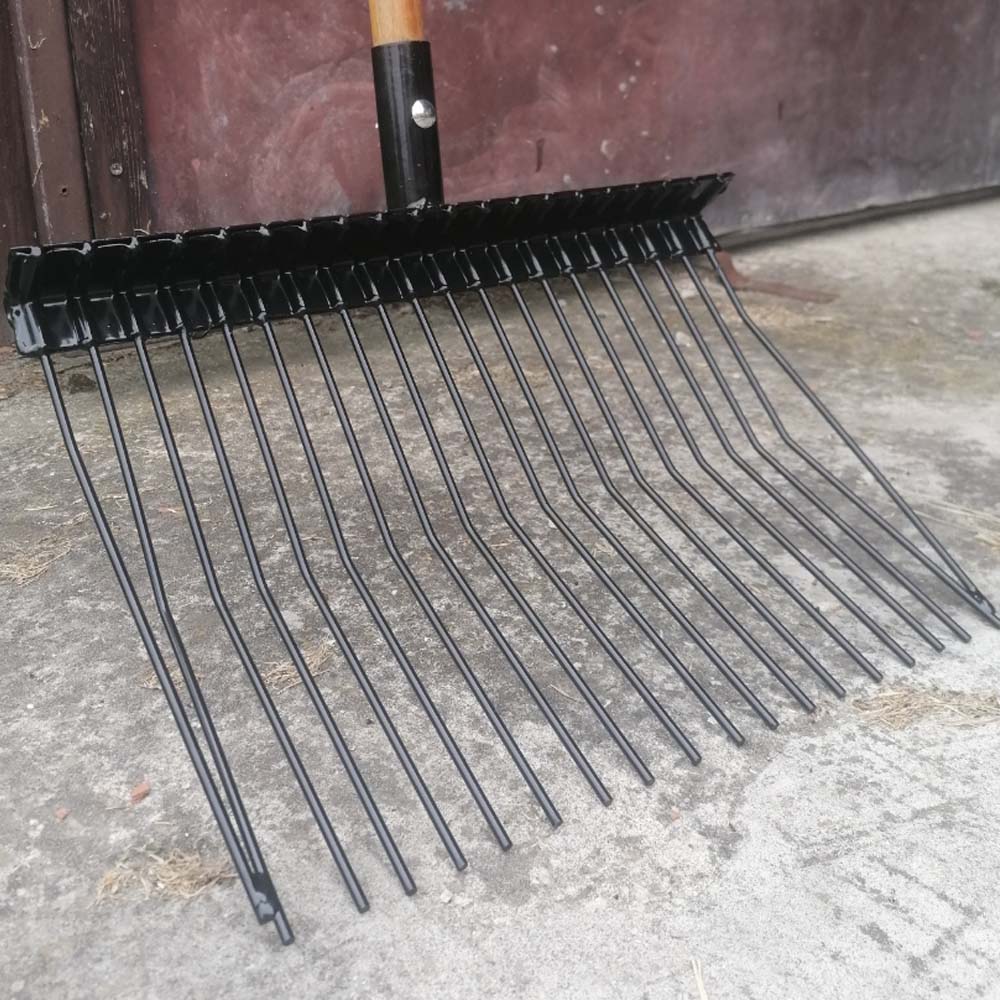 Forca per Letame in Metallo Senza Manico