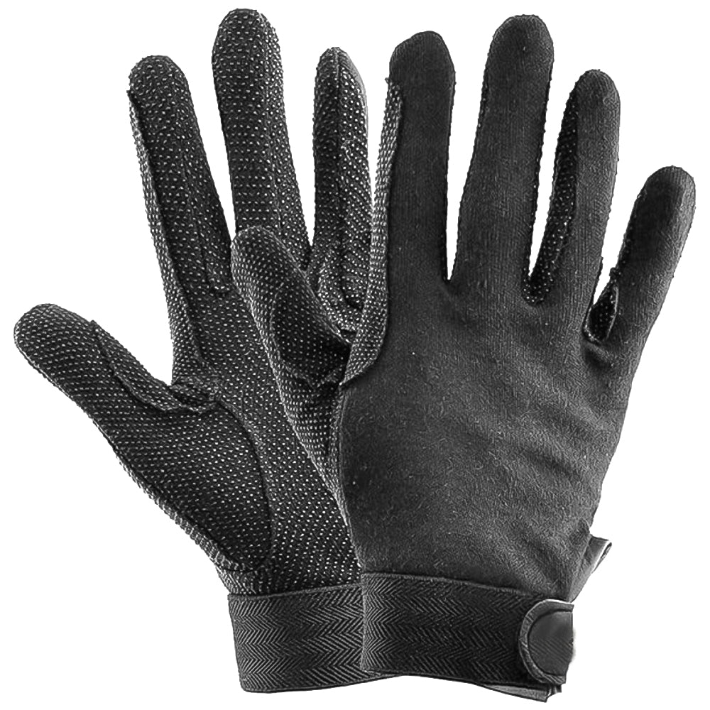 Guanti da equitazione antiscivolo jersey di cotone