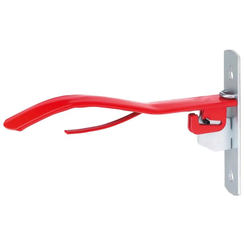 Foldable metal van saddle holder
