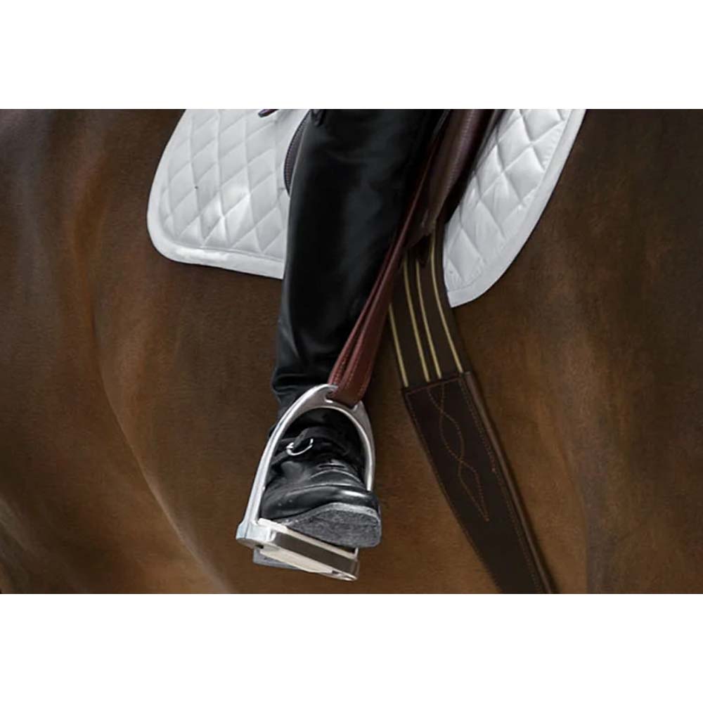 Covalliero Staffa suola aperta con inserto in gomma