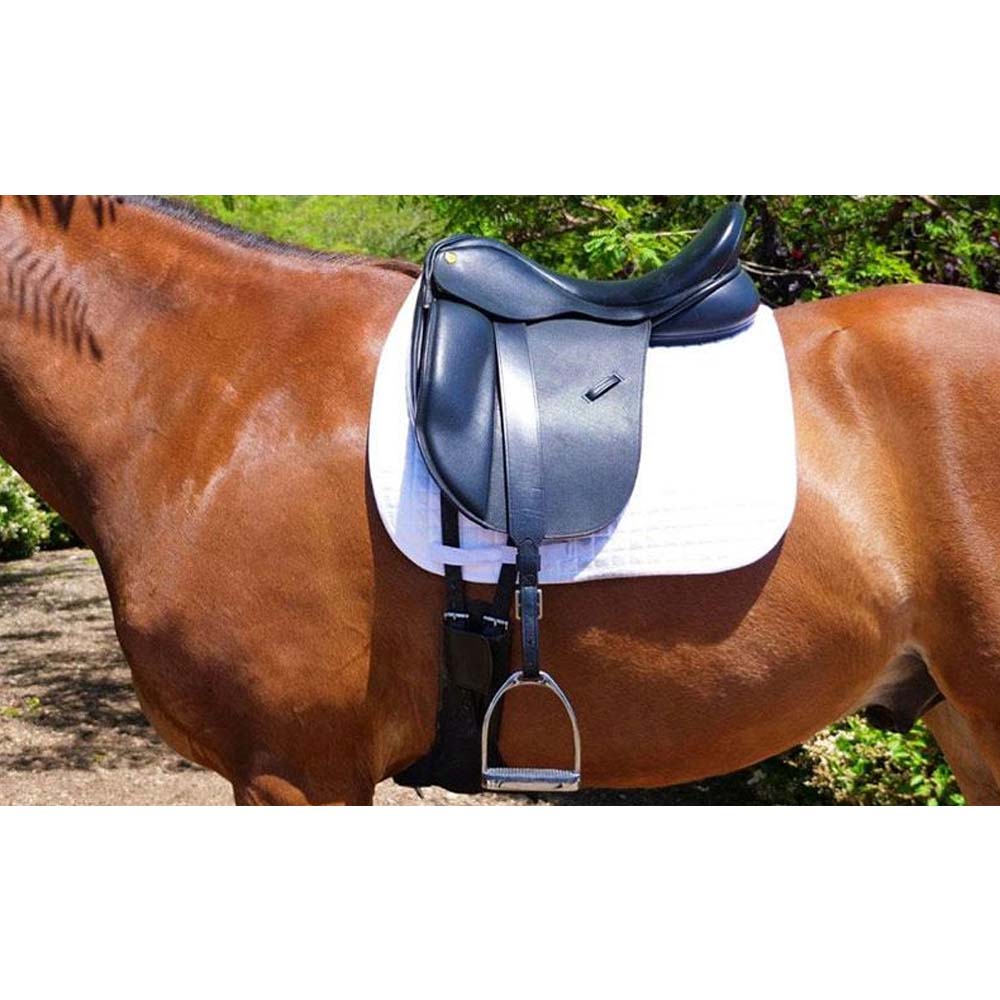 Covalliero Staffa suola aperta con inserto in gomma